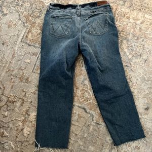 Wrangler high rise true straight crop 12